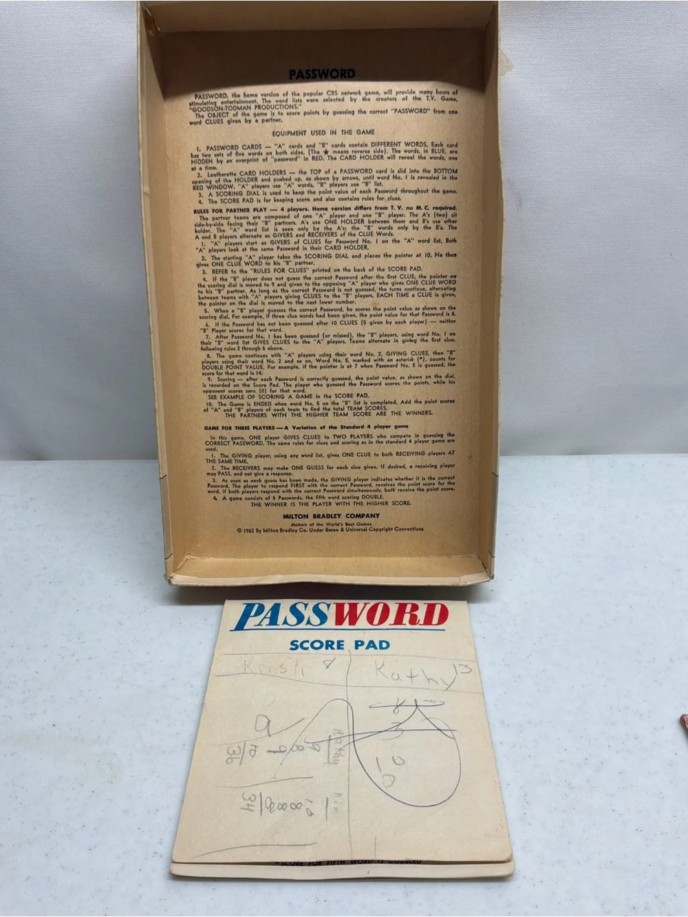 Milton Bradley Classic Pass-N-Go Board Game Vintage